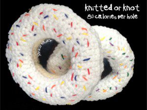 Knnited or Knot: 80 calories per hole