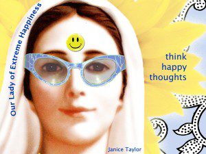 End Optional Suffering:  Think Happy Thoughts by Janice Taylor, Weight Loss Coach, Hypnotherapist, Author, Artist, Positarian