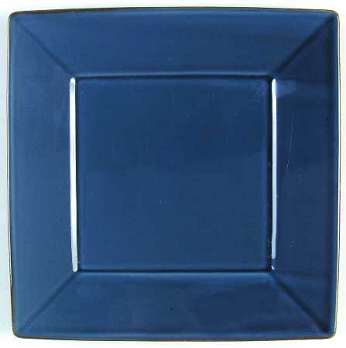Our Lady of Weight Loss Square Blue Plate