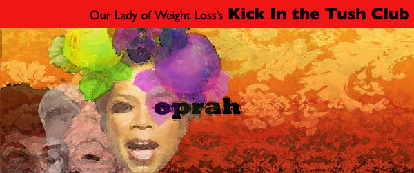 Oprah from the Our Lady of Weight Loss Weight Loss Art Gallery