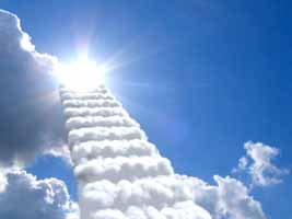 Cloud Stairway to Heaven
