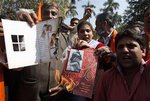 valentine day india Shiv Sena supporters burning cards.jpg