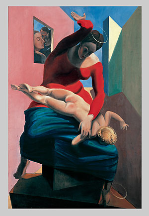 Mary spanking Jesus--Ernst.jpg