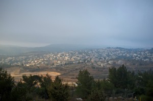An Israeli suburb of Jerusalem, present-day