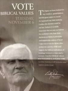 Billy Graham can still say it.