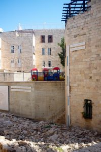 Evidence of the Babylonian destruction, Jerusalem's Old City