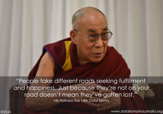 Dalai Lama on happiness