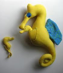 seahorse father toy