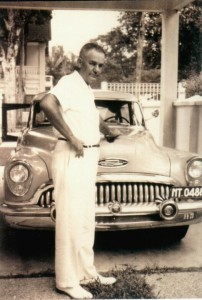 Daddy with Buick