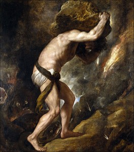 Sisyphus via wikicommons