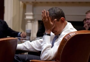 Obama Sad Facepalm