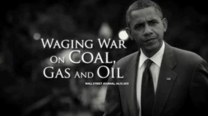 Obama waging war on coal, gas and oil