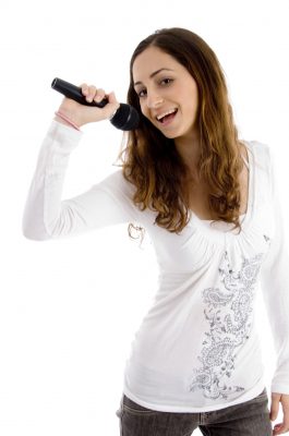 teen singing