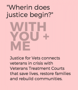 Justice for Vets Love Activism