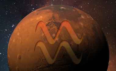 Mars in Aquarius at Tarot.com