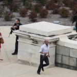 Image: U.S. Capitol On Lockdown After Reports Of Gun Shots