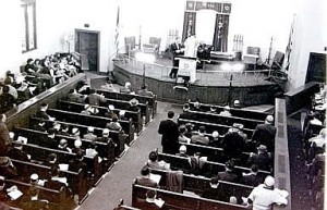 A synagogue service after the death of JFK