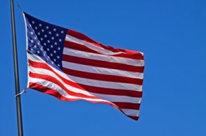 American Flag by Michael Elliott