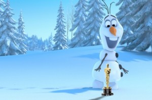 Disney's "Frozen" won for Best Animated Feature and Best Music, Original Song.