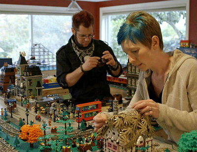 Dave and Stacy Sterling are just two of those adults who build for fun.