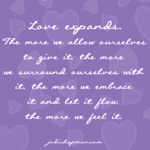 Love Expands - Jodi Chapman