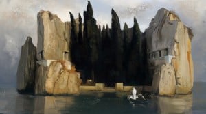 Just because something looks "spiritual" doesn't mean that it is good, and right, and true. Isle of the Dead by Arnold Bocklin, third version, 1883