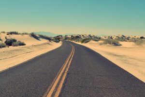 road-sky-sand-street