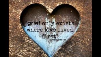 grief is all the love you have to give | Beliefnet | Terezia Farkas | depression help 