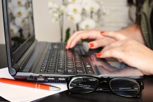 person-woman-desk-laptop A