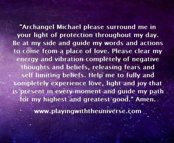 archangel michael prayer