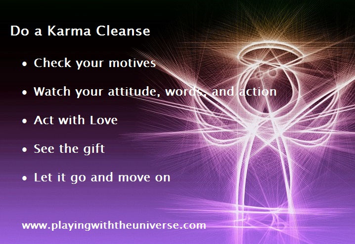 Do a Karma Cleanse - Angel Guidance
