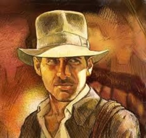 Adventurer Indiana Jones (Pictured) nuts out the daily grind. Image sourced via google images (chukgert.deviantart. com)