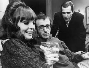 Woody Allen (Center) in "Play It Again Sam" with Diane Keaton. Allen's bread and butter is the subject of relationships. Image sourced via google images. 