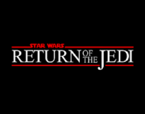 Return of the Jedi logo. Image sourced via google images. 