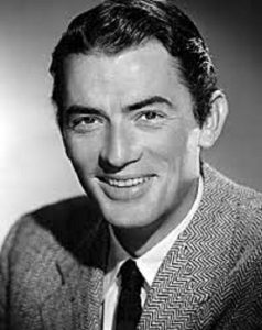 Gregory Peck (Pictured). Image sourced via google images. 