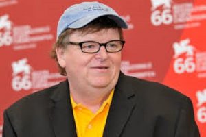 Michael Moore (Pictured in 2009). (Image sourced via google images). 