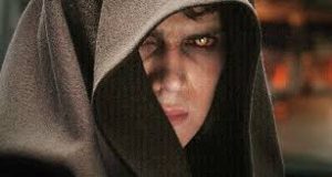 Anakin transforms to the dark side, becoming Darth Vader. (Image sourced via google images). 