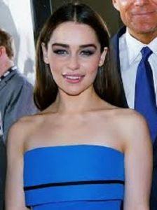Emilia Clarke (Pictured in 2013) plays Louisa in Me before You. (Image sourced via google images). 