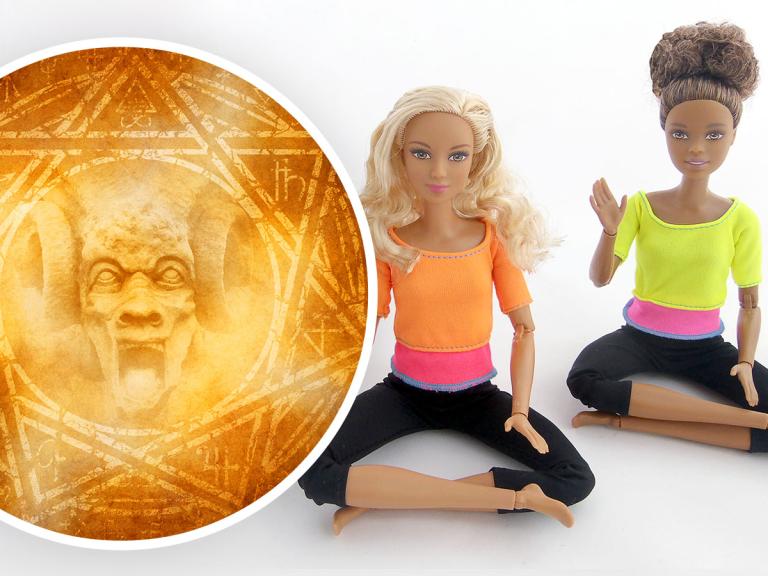Christian Author Warns Parents Yoga Barbie Possesses Children and Spreads  Satanism