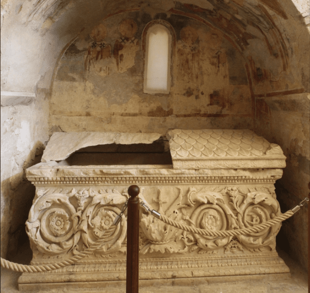 santa's tomb