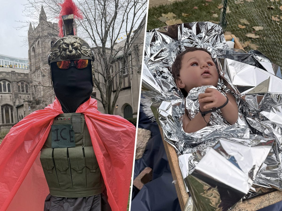 Church Sparks Criticism After Featuring Zip-Tied Baby Jesus in Nativity ...