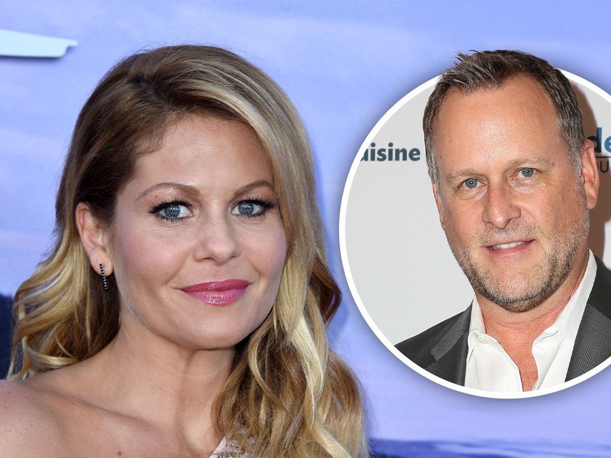 Candace Cameron Bure and Dave Coulier