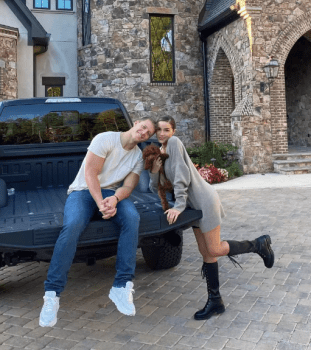 Olivia Culpo's Boyfriend Christian McCaffrey Helps Her Get Her