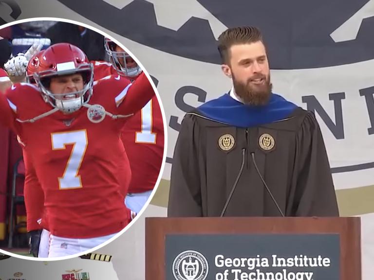 NFL Superstar Harrison Butker Tells College Grads to ‘Get Married and