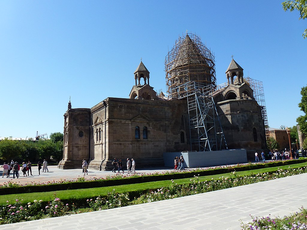 Consecrated in AD 301, the Ethcmiadzin Cathedral is the oldest such structure in the world. 