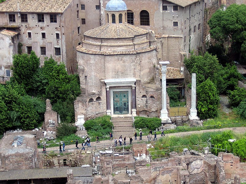 The Santi Cosma Damiano is one of the oldest churches in the world