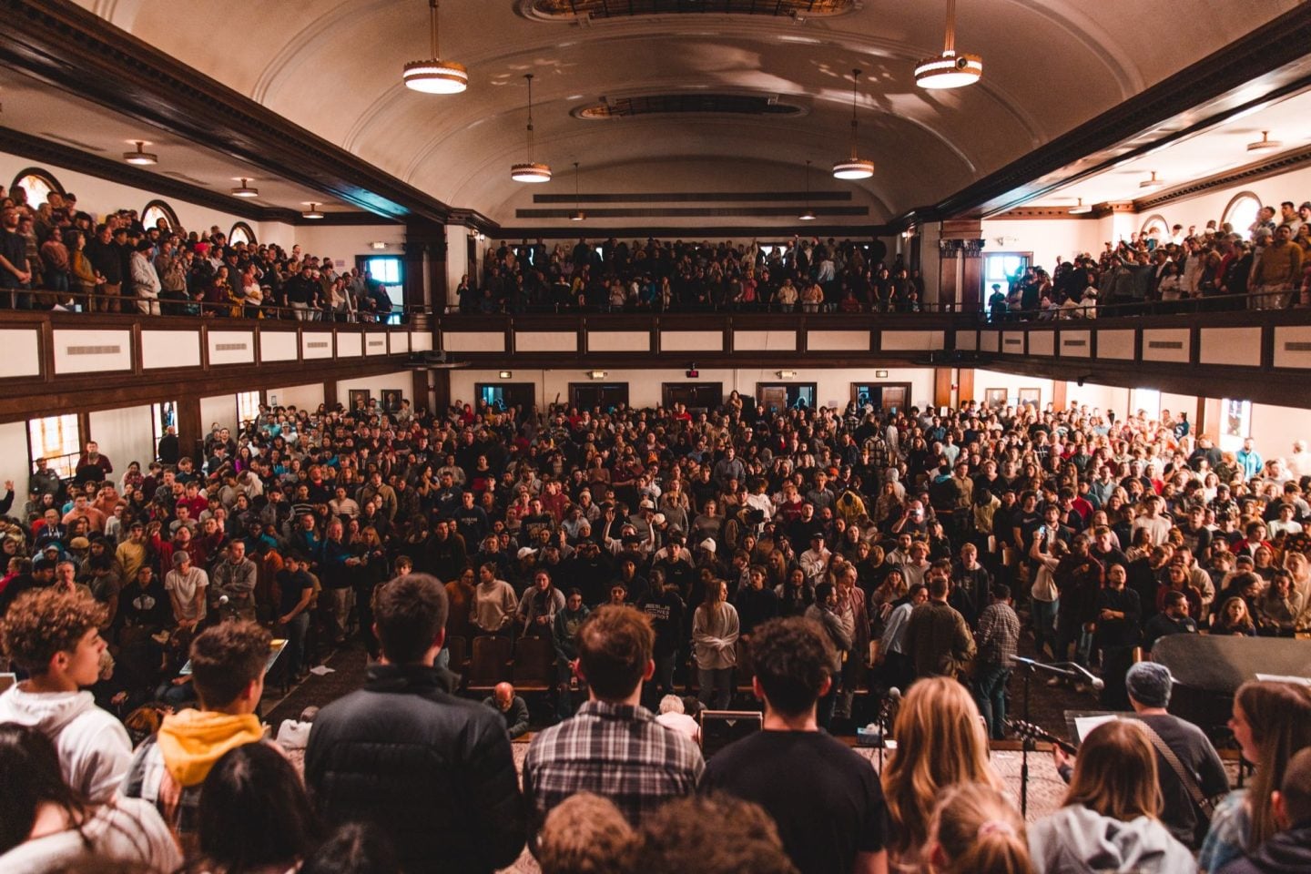 A look inside Hughes Memorial Auditorium for what may have started the next Great Spiritual Awakening