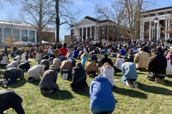 The Asbury Outpouring in February 2023 on campus in Wilmore, Kentucky