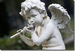 angel with flute