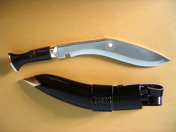 khukuri knife of the Gurkha